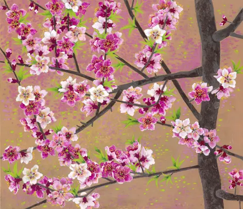 korean national flower painting