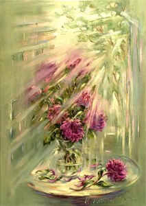 Painting by Russian artist Igor Goncharov
