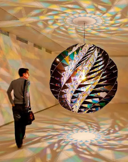 Olafur Eliasson light installation - Art Kaleidoscope