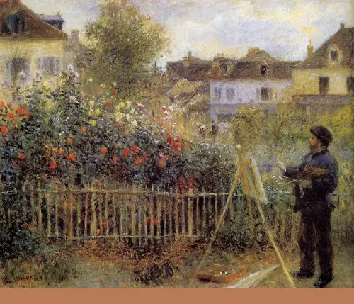 Claude Monet working in his garden. 1873. Musée d'Orsay, Paris - Art ...