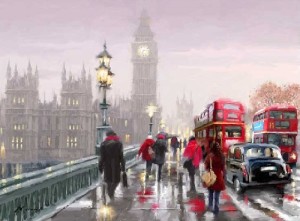 London on Christmas Eve